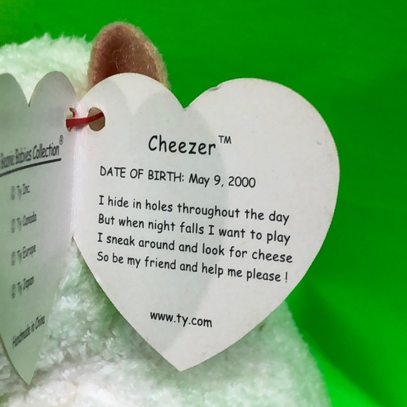 TY beanie “Cheezer” 2000 - Picture 3 of 9